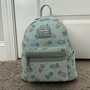 Disney Parks Dumbo Attraction Loungefly Mini Backpack Bag